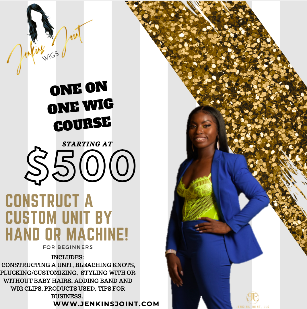 1-on-1 Wig Making Class Complete Kit Included – Crownsbyjlatimore